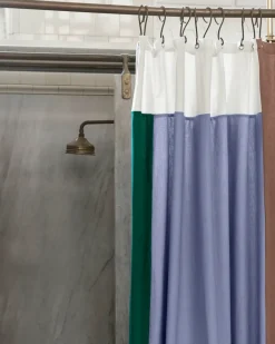 HAY Pivot shower curtain 180x200 cm, Blue Hot