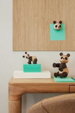 Spring Copenhagen Pixi Panda decoration maple 9 cm, Brown Clearance