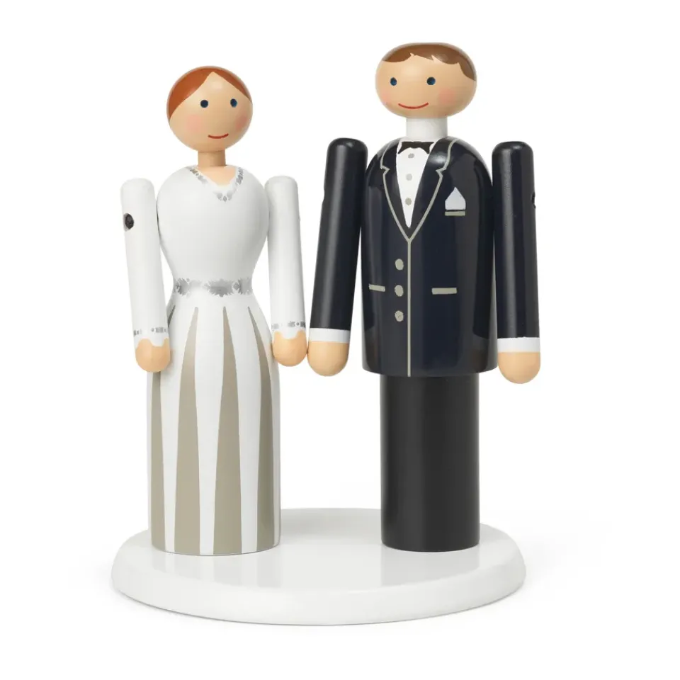 Kay Bojesen Denmark Platform for Kay Bojesen bridal pair, White Hot