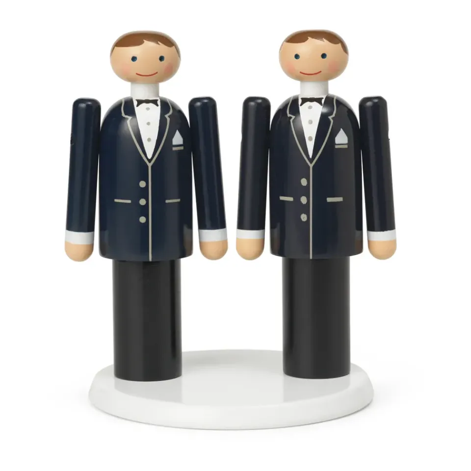 Kay Bojesen Denmark Platform for Kay Bojesen bridal pair, White Hot