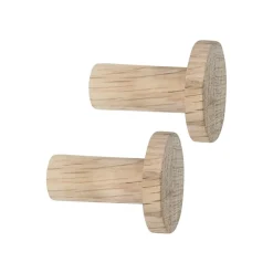 Mette Ditmer Point hook long 2 pack, Oak Beige Discount