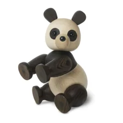 Spring Copenhagen Polly panda decoration, Maple-ash BrownBlack Discount