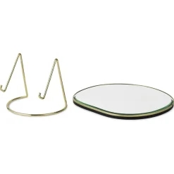 Ferm Living Pond table mirror, Bronze Gold-coloured Clearance