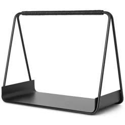 Ferm Living Port firewood basket, Black Online