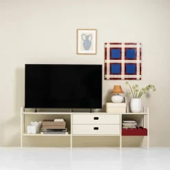 TÔNN furniture Portal side unit 67 cm, Off- White Best