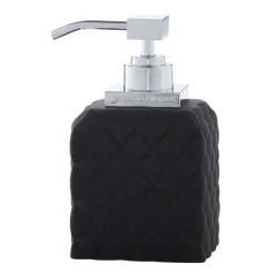 Lene Bjerre Portia soap dispenser, Black-silver BlackSilver-coloured Outlet