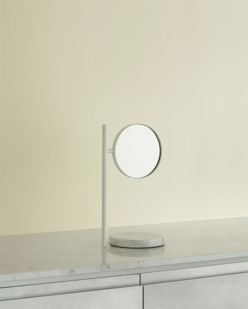 Normann Copenhagen Pose table mirror double-sided, White Sale