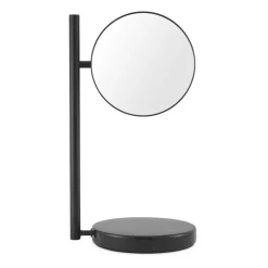 Normann Copenhagen Pose table mirror double-sided, Black Sale