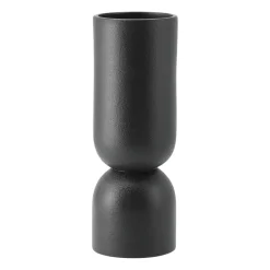 DBKD Post vase 23 cm, cast iron colored Black