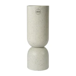 DBKD Post vase 23 cm, mole dot Beige Sale
