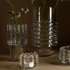 Tom Dixon Press lantern vertical, clear Transparent
