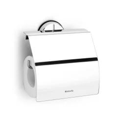 Brabantia Profile toilet roll holder, brilliant steel Silver-coloured Discount