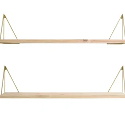 Maze Pythagoras Play shelf, brass Gold-coloured Hot