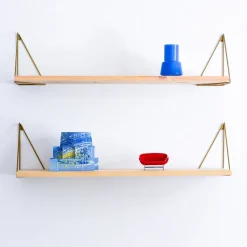 Maze Pythagoras Play shelf, brass Gold-coloured Hot