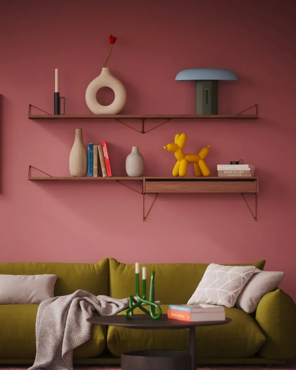 Maze Pythagoras shelf, walnut Brown Best