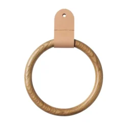 FDB Møbler Q4 Allé Scarf ring, Oak nature lacquered Brown Online