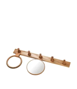 FDB Møbler Q4 Allé Scarf ring, Oak nature lacquered Brown Online