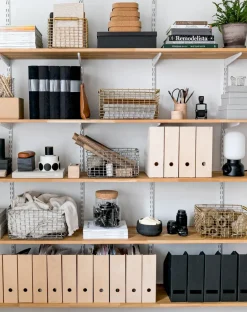 KORBO Rectangular 19 storage basket, Acid-resistant steel Silver-coloured Clearance