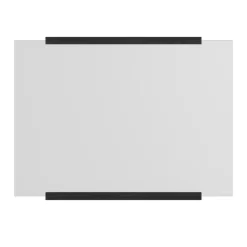 MOEBE Rectangular wall mirror 30x40 cm, Black Discount