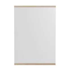 MOEBE Rectangular wall mirror 50x70 cm, Oak Brown Hot