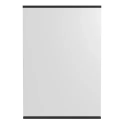 MOEBE Rectangular wall mirror 70x100 cm, Black