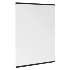 MOEBE Rectangular wall mirror 70x100 cm, Black