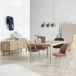 Muuto Reflect side table large, Oak Brown Outlet