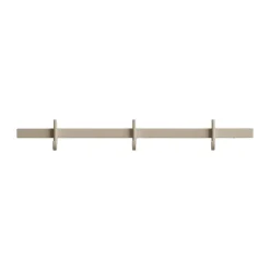 Relief hook rack small 41 cm, Beige Clearance