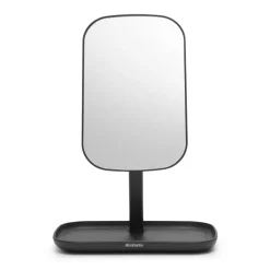 Brabantia ReNew mirror with storage tray, dark Grey Outlet