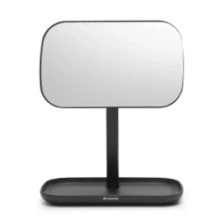 Brabantia ReNew mirror with storage tray, dark Grey Outlet