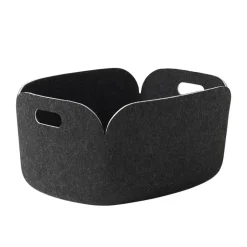 Muuto Restore storage basket, Black melange (black) Blue Discount