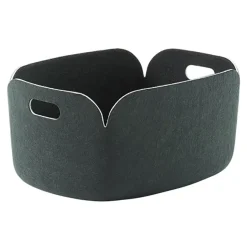 Muuto Restore storage basket, Dark Green Discount