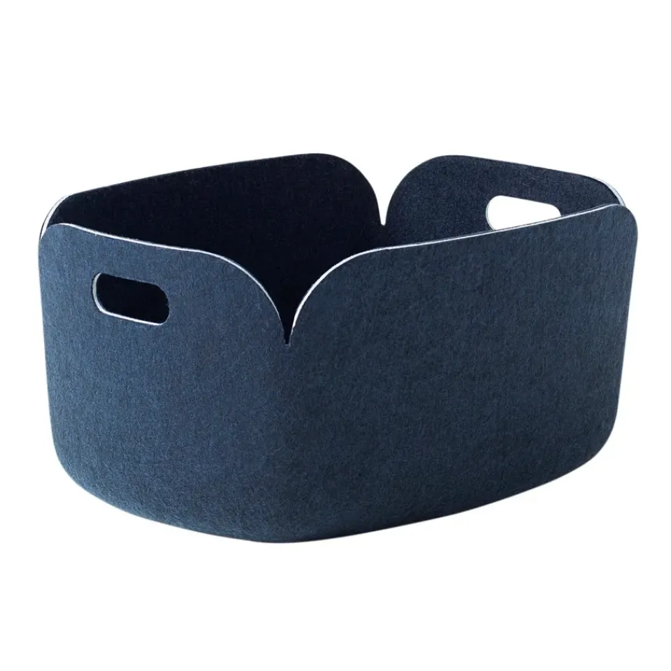 Muuto Restore storage basket, Midnight Blue Clearance