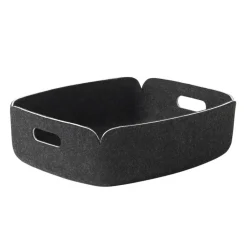 Muuto Restore tray, melange Black Best