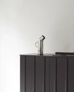 Normann Copenhagen Rib cabinet 96x98.5 cm, Soft Black