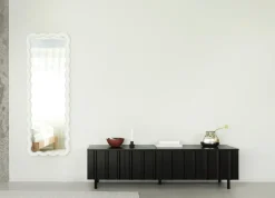 Normann Copenhagen Rib sideboard low, Soft Black Online