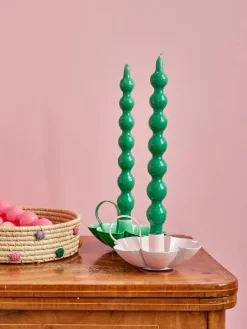 RICE candles 30.2 cm 2-pack, Green Clearance