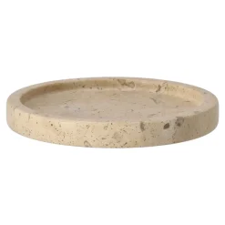 Scandi Living Ridge decorative tray, Ø16 cm Brown Online