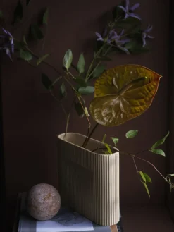 Muuto Ridge vase 16.5 cm, Beige Best