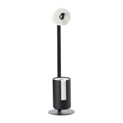 Zone Denmark Rim freestanding toilet paper holder, Svart Black Clearance
