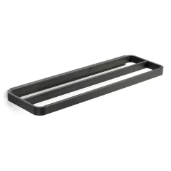 Zone Denmark RIM towel rack double 12x44 cm, Black