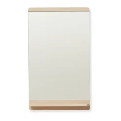 Form & Refine Rim wall mirror 40x68 cm, White oak Beige Best