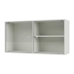 Montana Ripple I display cabinet 69.6x35.4x20 cm, Nordic Grey Discount