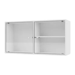 Montana Ripple I display cabinet 69.6x35.4x20 cm, New White