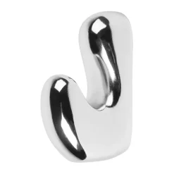 Broste Copenhagen Roberta hook 10x6 cm, Silver finish Silver-coloured Best