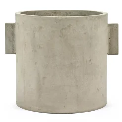 Serax Rond flower pot Ø30 cm, nature Beige Outlet