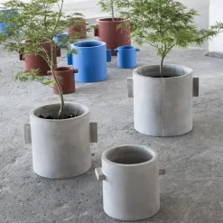Serax Rond flower pot Ø25 cm, nature Beige New