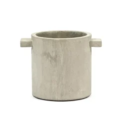 Serax Rond flower pot Ø15 cm, nature Beige Clearance