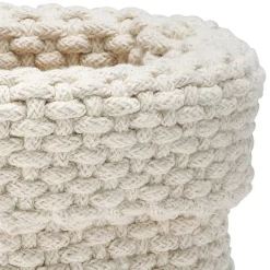 Etol Design Rope storage basket, nature White New