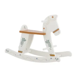 Bloomingville Ruddy rocking horse, White Clearance